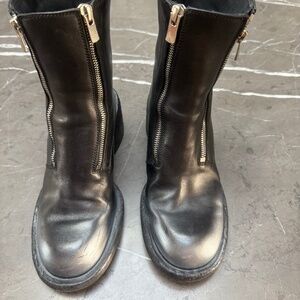Officine Creative Chunky Ombre Metallic Boots Size 37